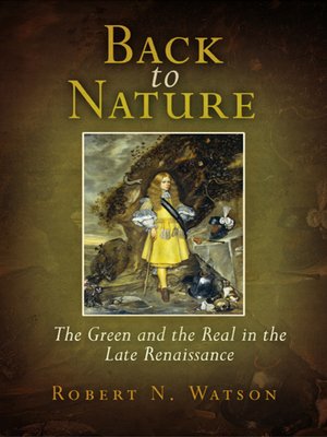 cover image of Back to Nature